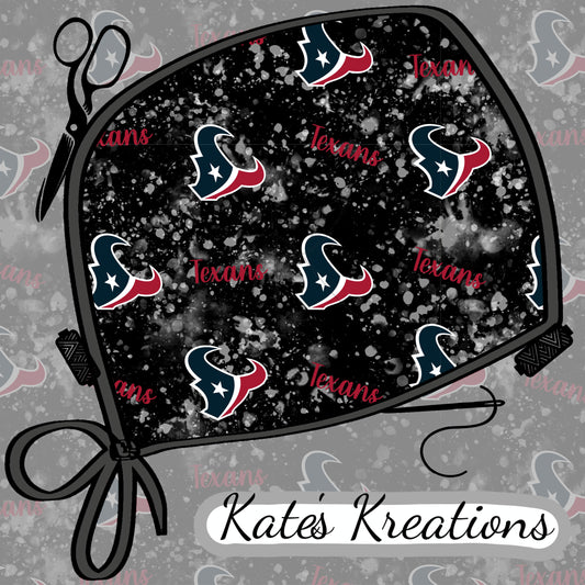 Houston Texans Black Splatter