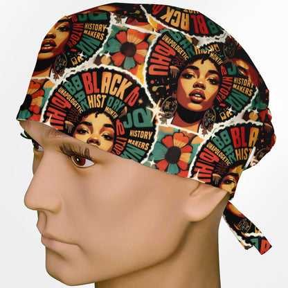 Juneteenth Surgeon Scrub Cap