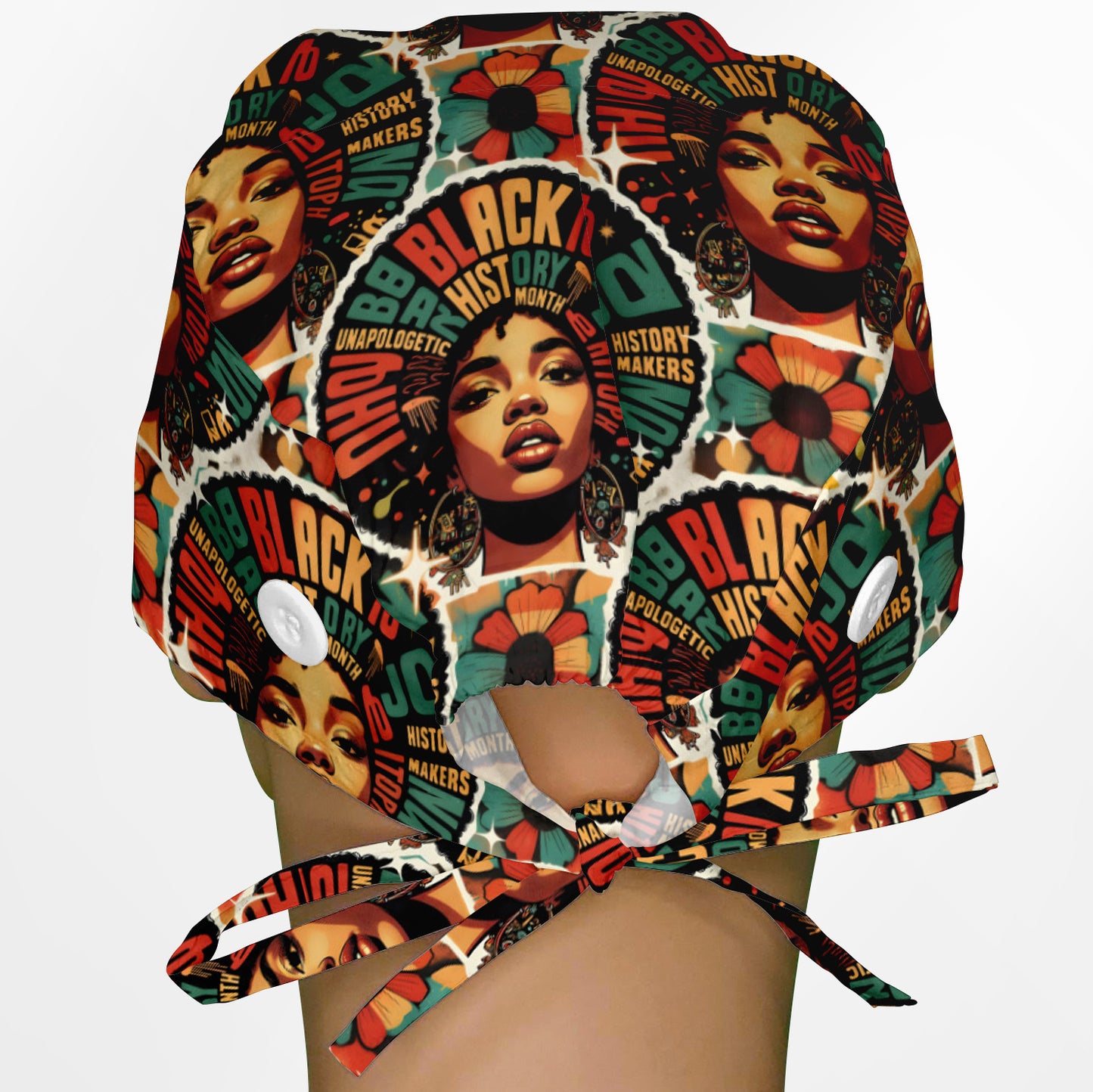 Juneteenth Surgeon Scrub Cap