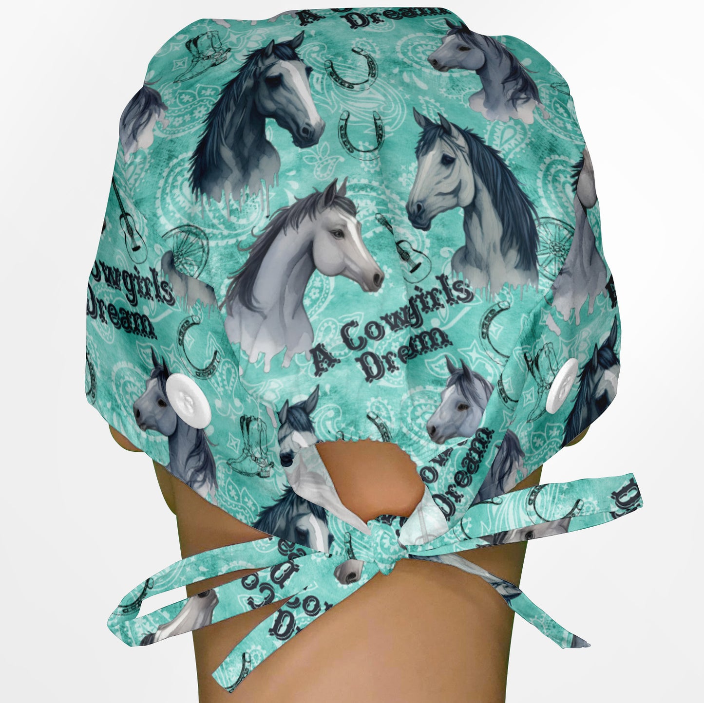 A Cowgirls Dream Surgeon Scrub Cap