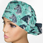A Cowgirls Dream Ponytail Scrub Cap