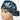 Helmet and Headtail Ponytail Scrub Cap