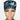 Helmet and Headtail Ponytail Scrub Cap