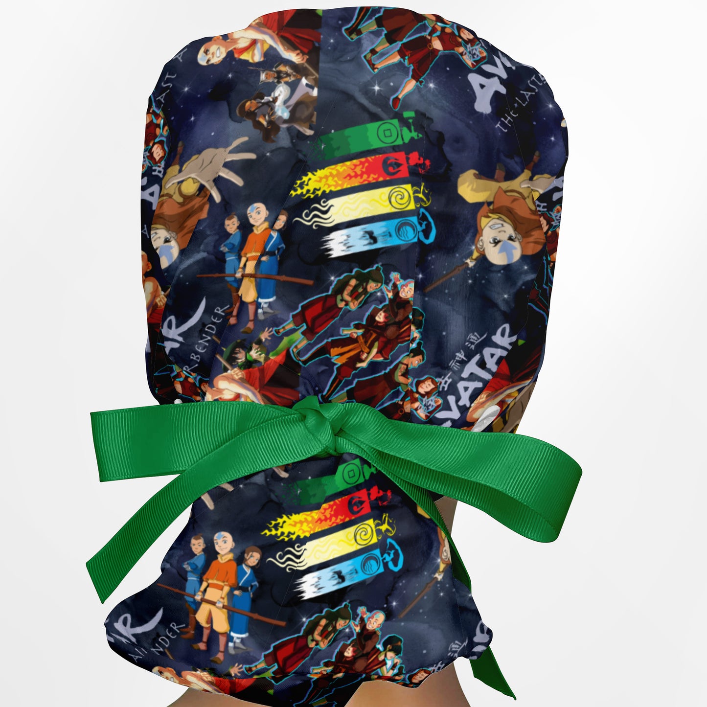 Airbender Ponytail Scrub Cap