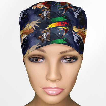 Airbender Ponytail Scrub Cap