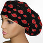 Blood Moon Clouds Bouffant Scrub Cap