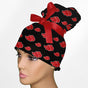 Blood Moon Clouds High Bun Ponytail Scrub Cap