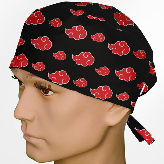 Blood Moon Clouds Surgeon Scrub Cap