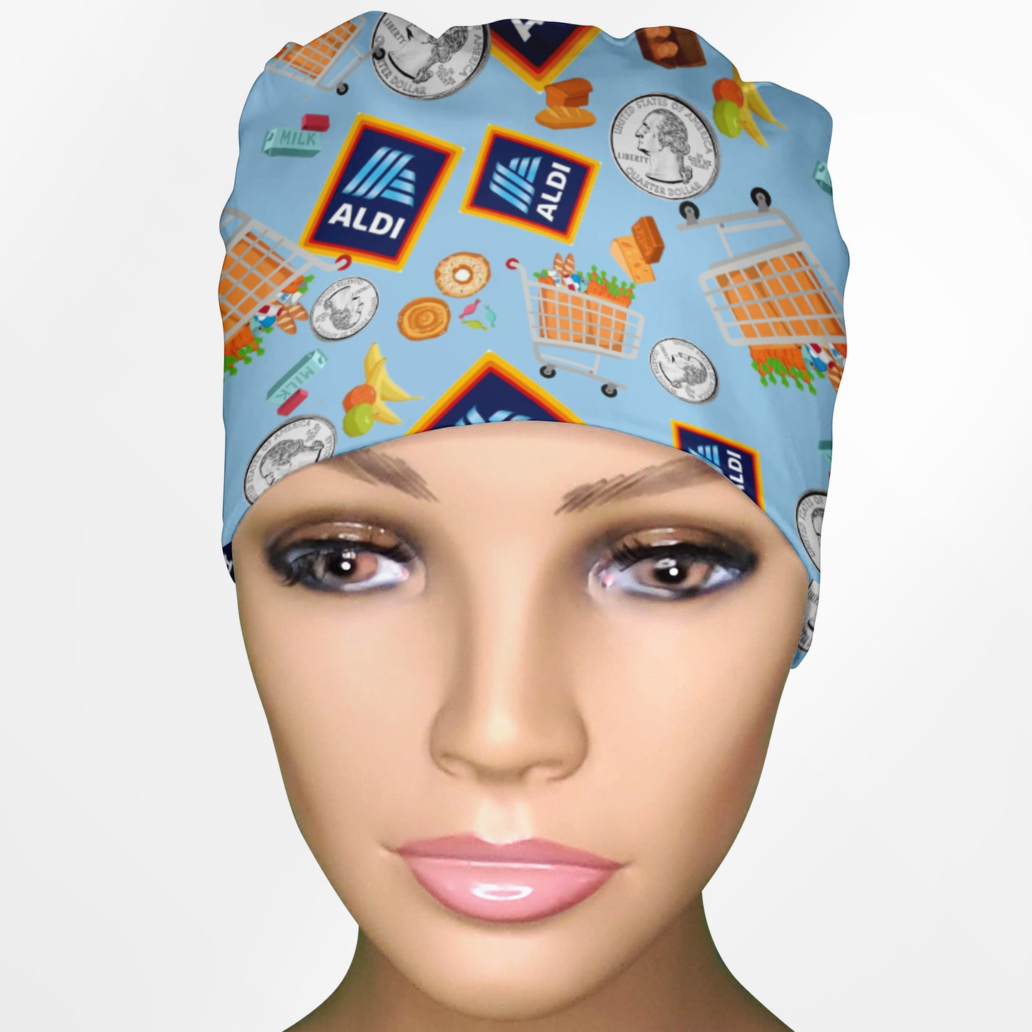 Aldi Low-Tie Surgeon Scrub Cap