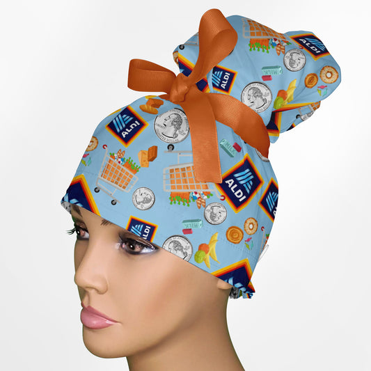 Aldi High Bun Ponytail Scrub Cap