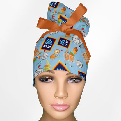 Aldi High Bun Ponytail Scrub Cap