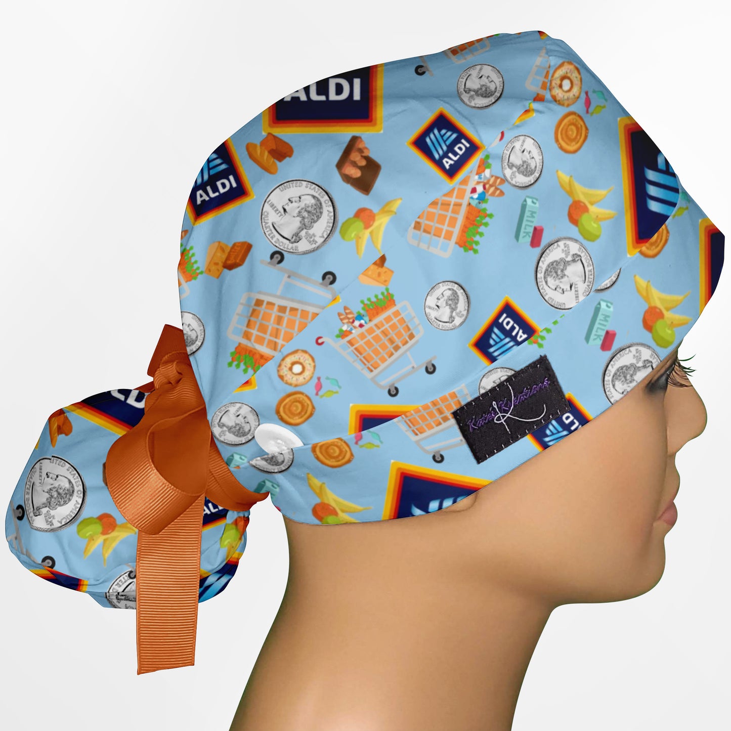 Aldi Ponytail Scrub Cap