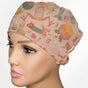 Alice Animals Low-Tie Surgeon Scrub Cap