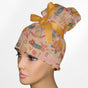 Alice Animals High Bun Ponytail Scrub Cap