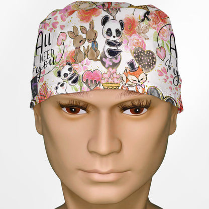 All I Need Is You Surgeon Scrub Cap