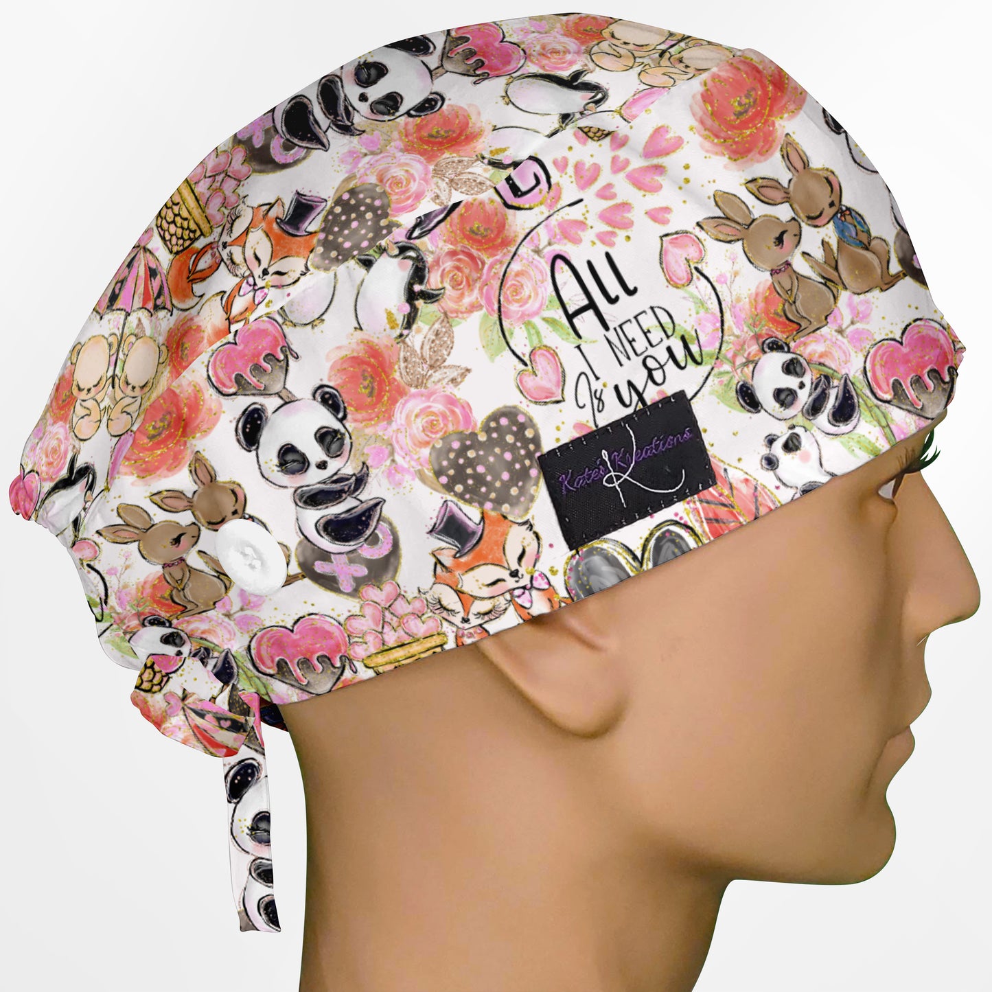 All I Need Is You Surgeon Scrub Cap