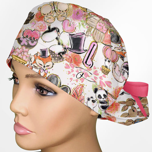 All I Need Is You Ponytail Scrub Cap