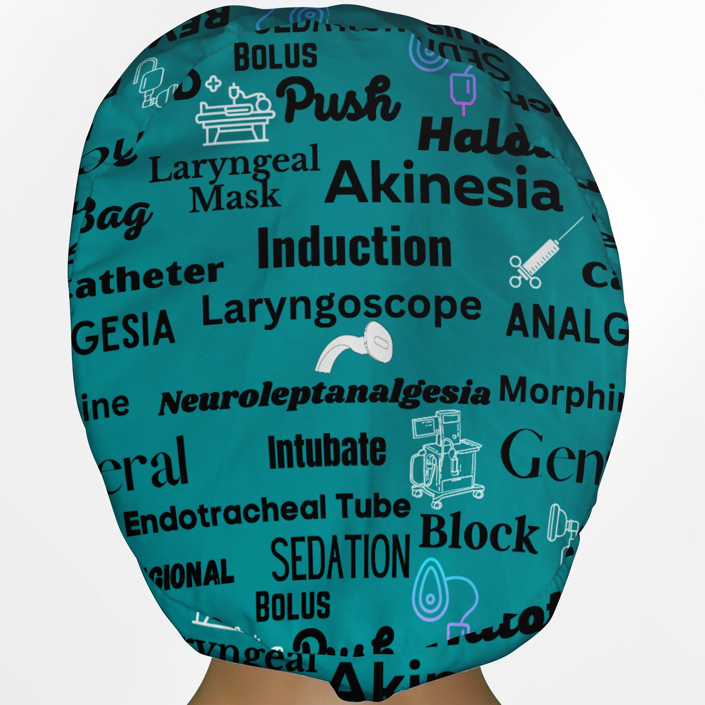 Anesthesia Euro Scrub Cap