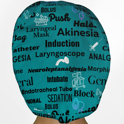 Anesthesia Euro Scrub Cap