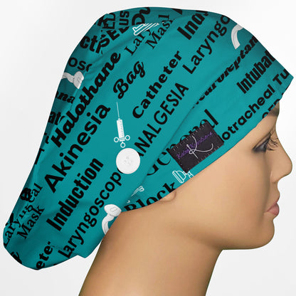 Anesthesia Euro Scrub Cap