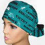 Anesthesia Ponytail Scrub Cap
