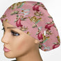 Angels Pink Euro Scrub Cap