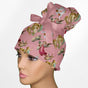 Angels Pink High Bun Ponytail Scrub Cap