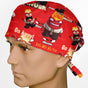 Angry Emotion Surgeon Scrub Cap