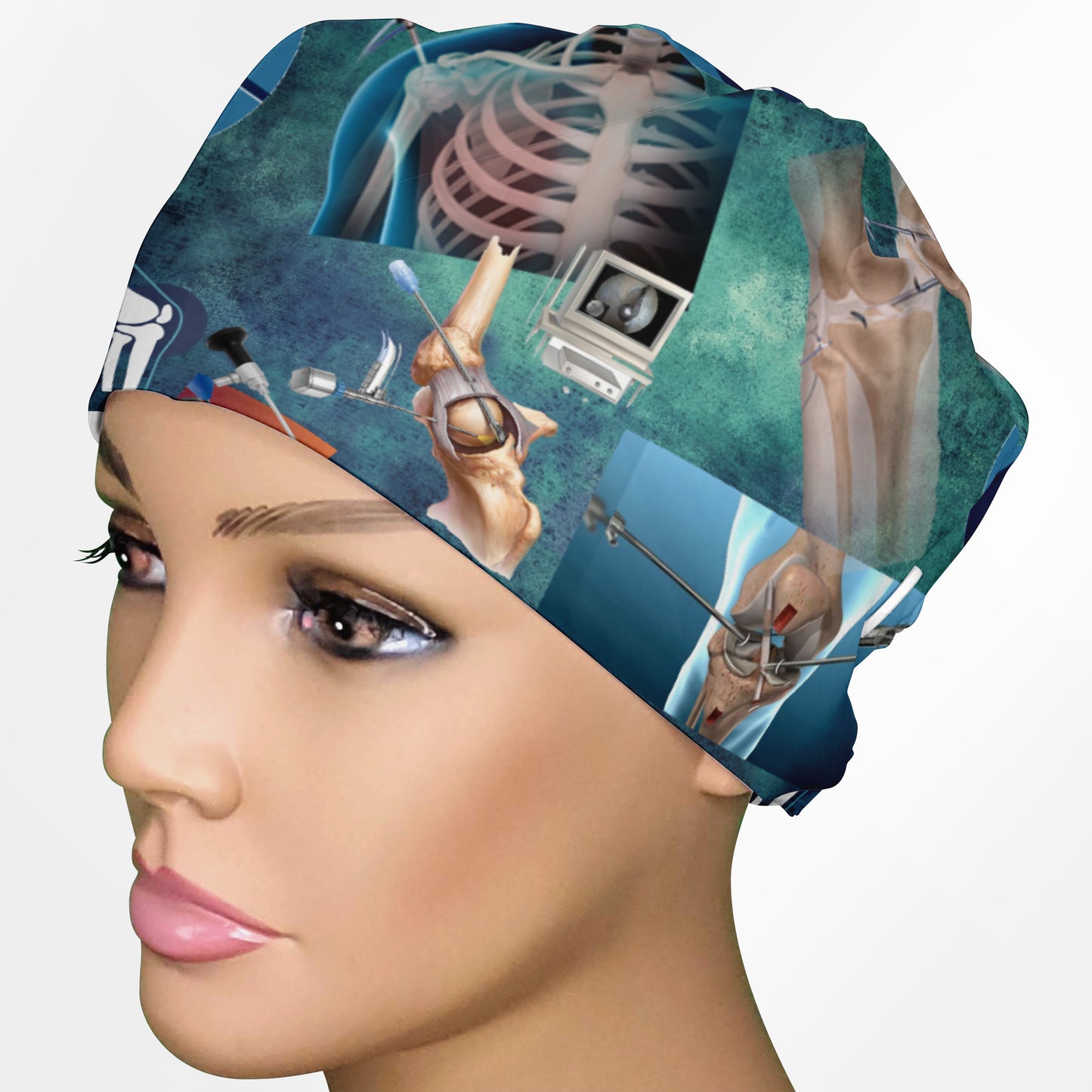 Arthroscopy Low-Tie Surgeon Scrub Cap