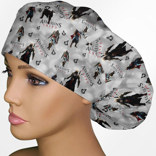 Assassins Creed Bouffant Scrub Cap