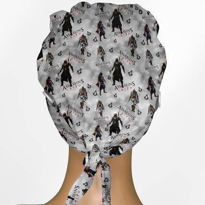 Assassins Creed Low-Tie Surgeon Scrub Cap