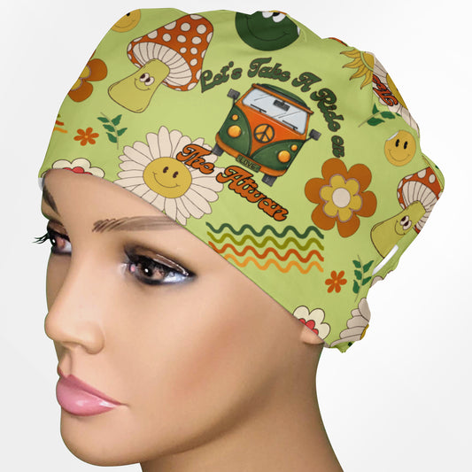 Ativan Low-Tie Surgeon Scrub Cap