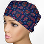 Atlanta Braves Logo Low-Tie Surgeon Scrub Cap