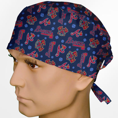 Atlanta Braves Logo Surgeon Scrub Cap
