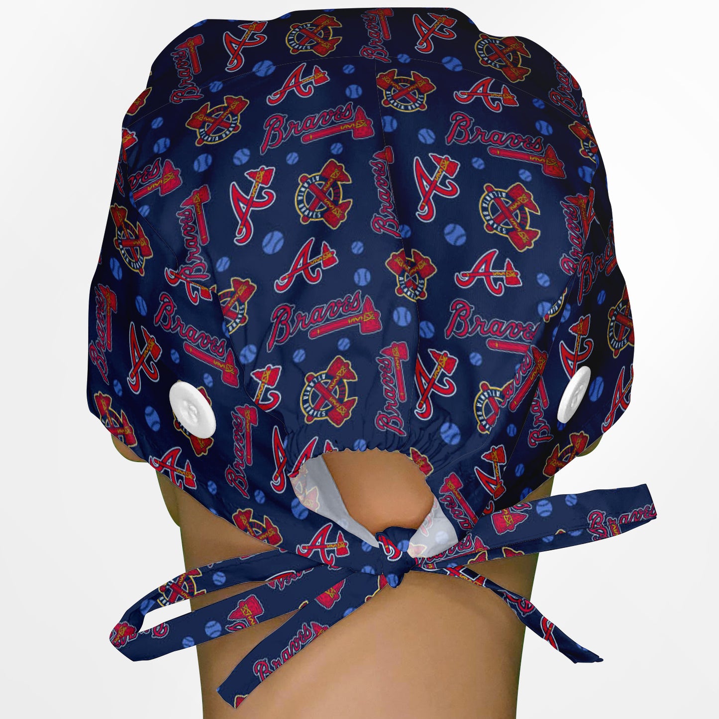 Atlanta Braves Logo Surgeon Scrub Cap