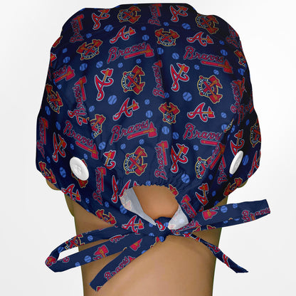 Atlanta Braves Logo Surgeon Scrub Cap