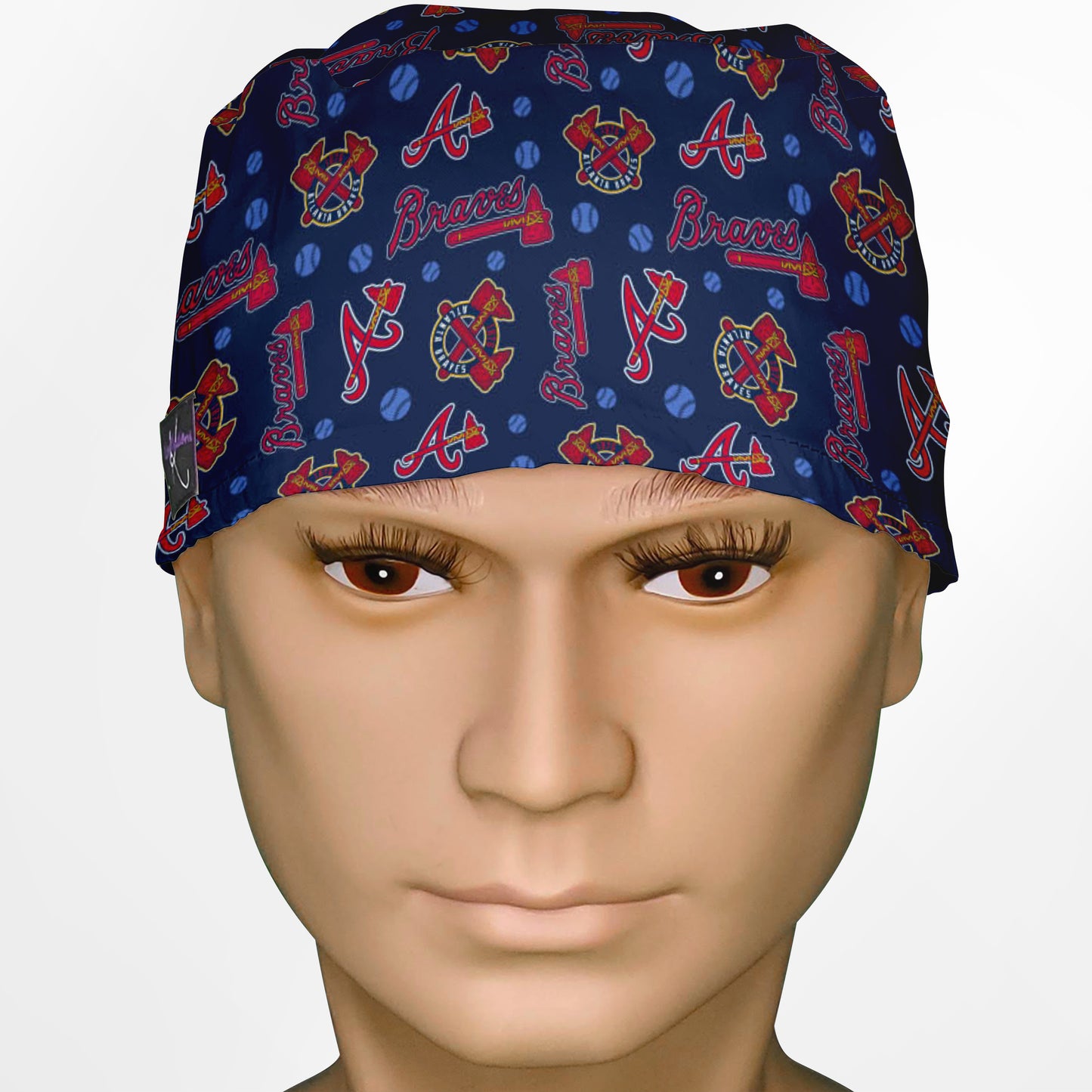 Atlanta Braves Logo Surgeon Scrub Cap