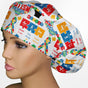 Autism Awareness Bouffant Scrub Cap