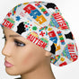Autism Awareness Euro Scrub Cap