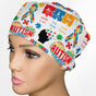 Autism Awareness Low-Tie Surgeon Scrub Cap
