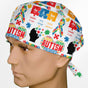 Autism Awareness Surgeon Scrub Cap