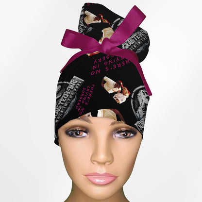 A Walk In The Park High Bun Ponytail Scrub Cap