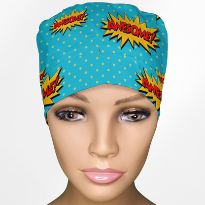 Awesome Ponytail Scrub Cap