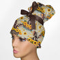 Baby Elephant High Bun Ponytail Scrub Cap