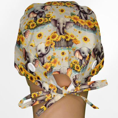 Baby Elephant Surgeon Scrub Cap