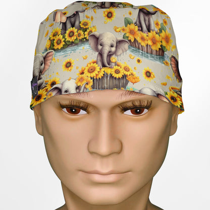 Baby Elephant Surgeon Scrub Cap