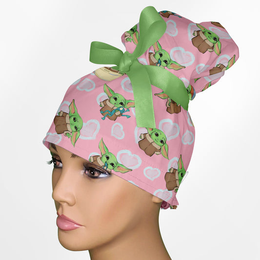 Baby Master High Bun Ponytail Scrub Cap