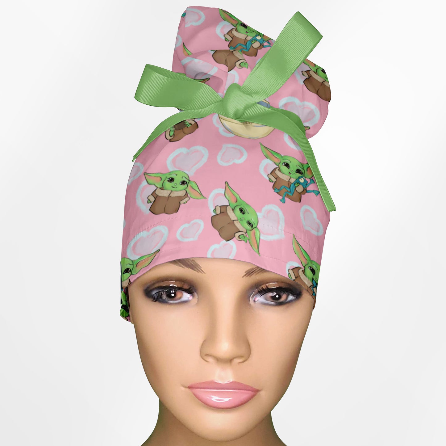 Baby Master High Bun Ponytail Scrub Cap