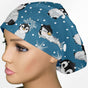 Baby Penguins Euro Scrub Cap