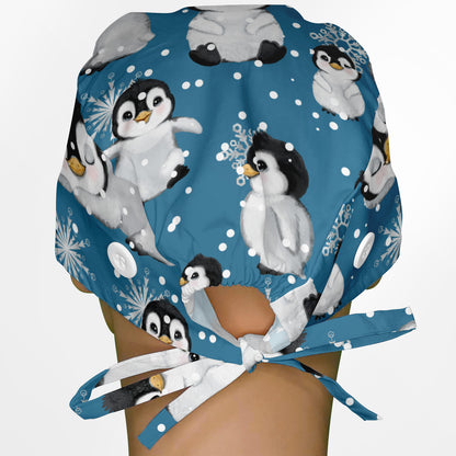 Baby Penguins Surgeon Scrub Cap